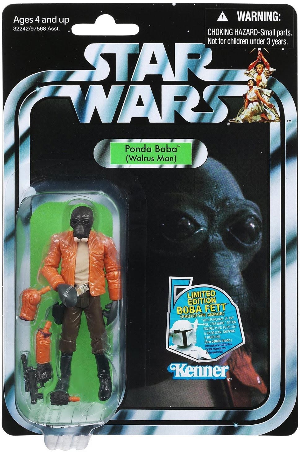 Star Wars The Black Series – Figura Ponda Baba (Walrus Man) 9,5 Cm – Edizione Esclusiva