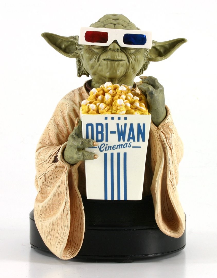 Yoda with 3D Glasses (Star Wars) Time to collect