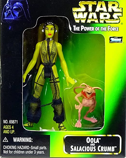 1998 Action Figure Oola And Salacious Crumb Fan Club Hasbro Star Wars
