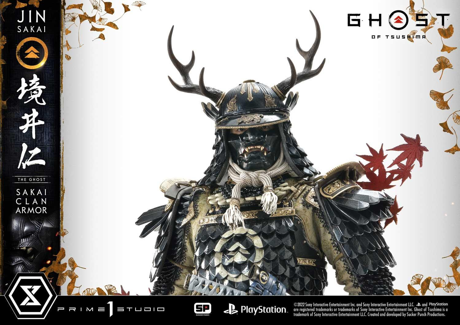 Jin Sakai The Ghost Sakai Clan Armor Ghost Of Tsushima Time To Jin Sakai The Ghost Sakai Clan Armor Ghost Of Tsushima Time To