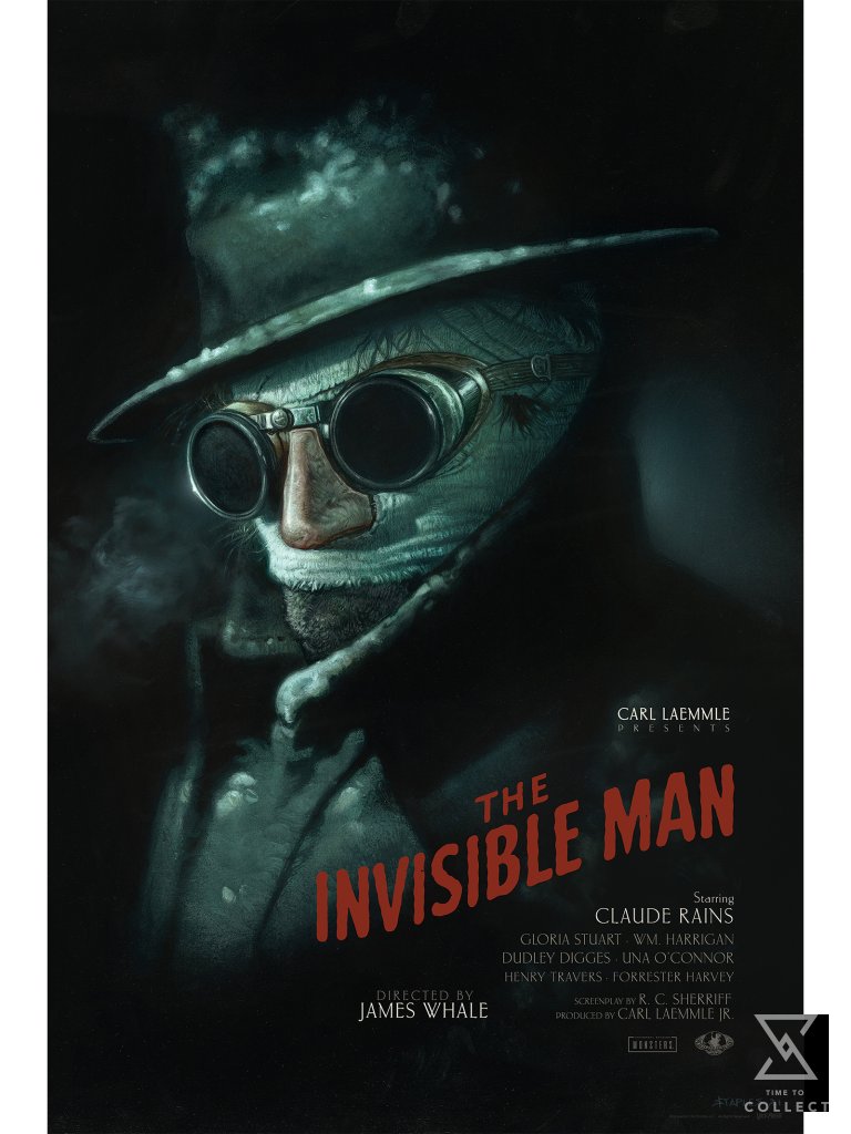 The Invisible Man by Greg Staples (Horror/Universal Monsters) Time to