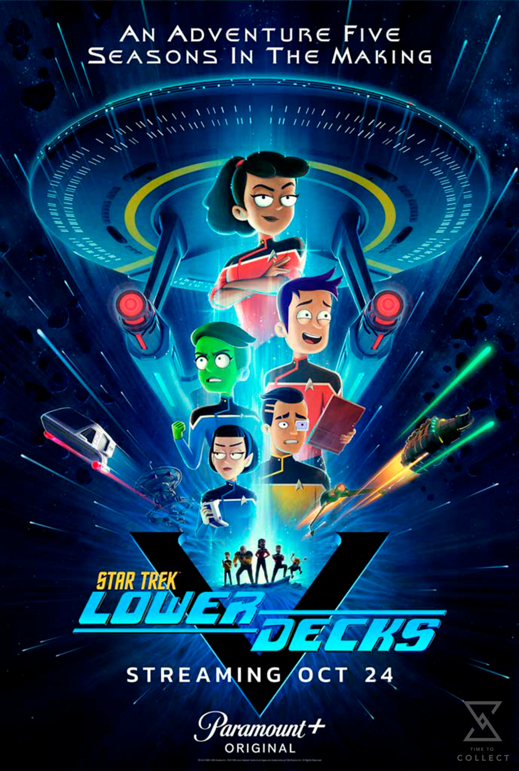 Star Trek: Lower Decks Season 5 Key Art by Matt Ferguson (Star Trek ...