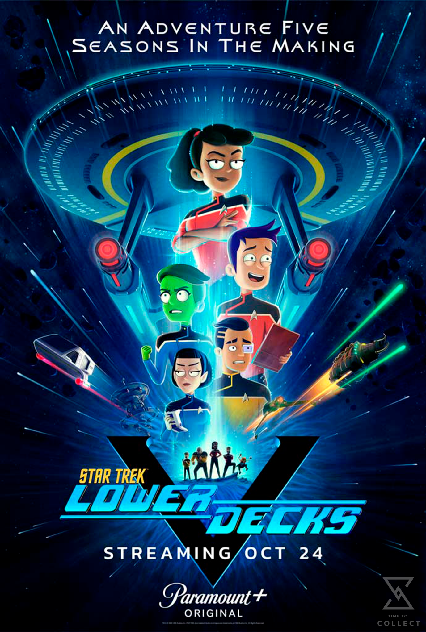 Star Trek: Lower Decks Season 5 Key Art by Matt Ferguson (Star Trek ...