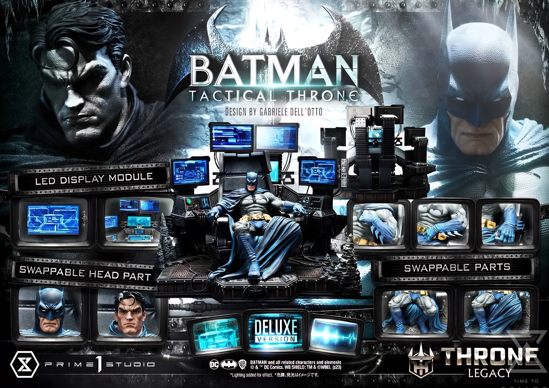 Batman Tactical Throne – Deluxe Bonus Version (Batman Comics / DC) - Image 5
