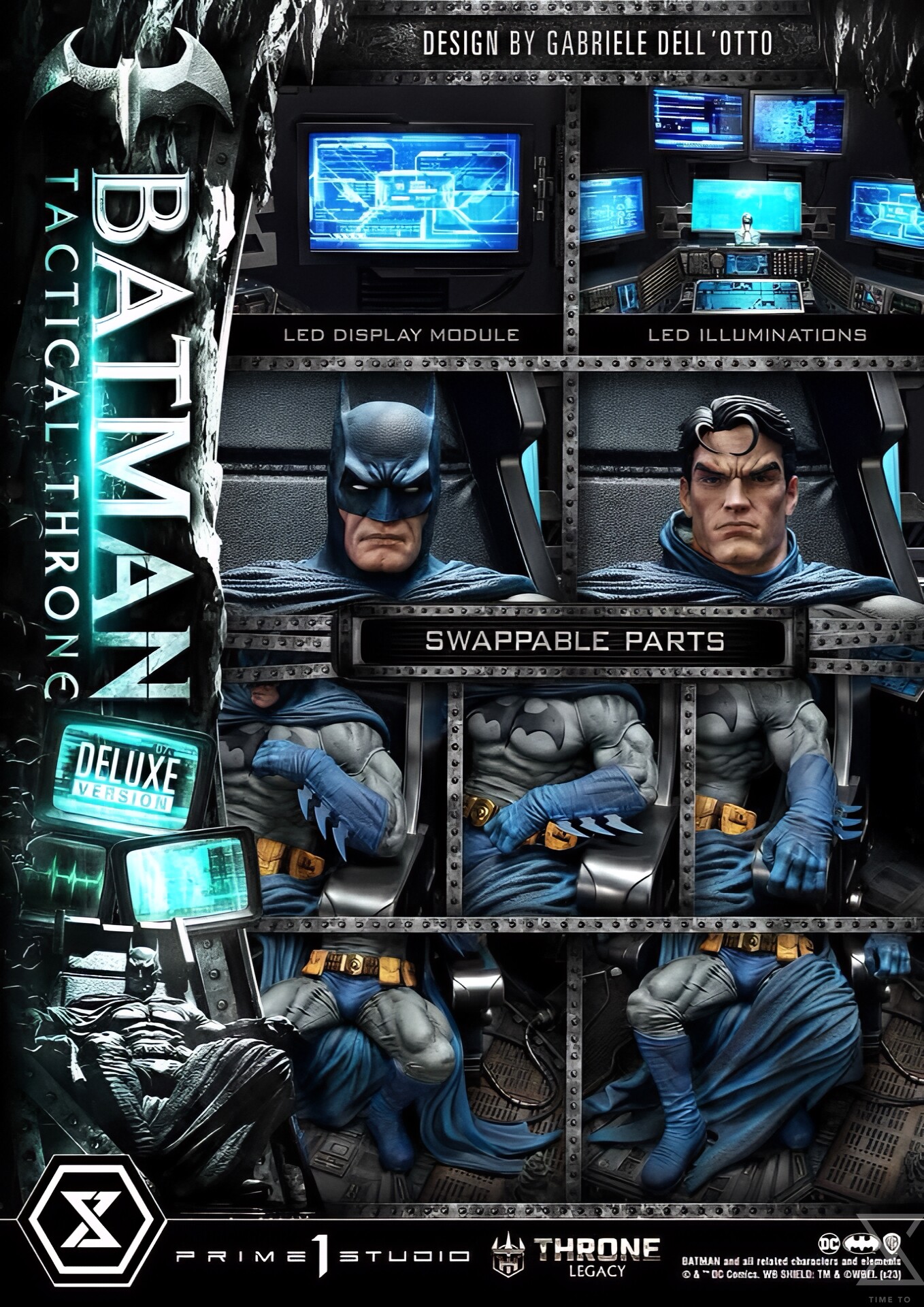 Batman Tactical Throne – Deluxe Bonus Version (Batman Comics / DC) - Image 6